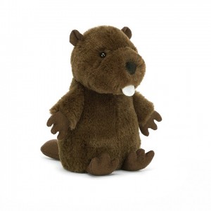 Jellycat Nippit Beaver 13 CM X 7 CM, Jellycat USA | CR1780693