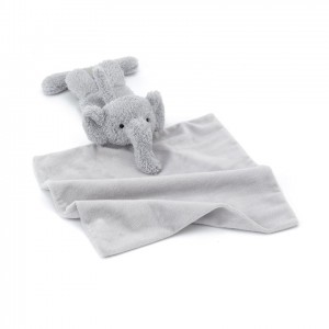 Jellycat Nugget Elephant Soother 26 CM, Jellycat USA | JA2864759