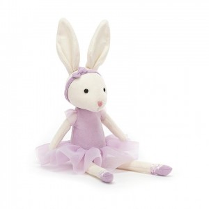 Jellycat Pirouette Bunny Lilac 27 CM X 9 CM, Jellycat USA | NI6834579