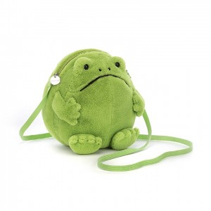 Jellycat Ricky Rain Frog Bag 17 CM X 17 CM, Jellycat USA | PV1257963