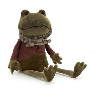 Jellycat Riverside Rambler Frog 33 CM X 10 CM, Jellycat USA | ES8153762