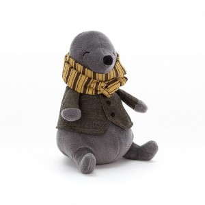 Jellycat Riverside Rambler Mole 17 CM X 8 CM, Jellycat USA | RB2495638