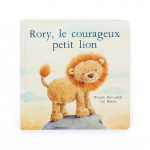 Jellycat Rory Le Courageux Petit Lion Livre (The Very Brave Lion) 23 CM X 23 CM, Jellycat USA | UV5043896