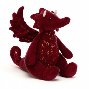 Jellycat Ruby Dragon 19 CM X 13 CM, Jellycat USA | UO2416780