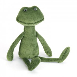 Jellycat Rumplekin Frog 26 CM X 7 CM, Jellycat USA | IG9134508