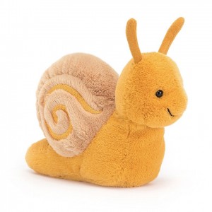 Jellycat Sandy Snail 12 CM X 7 CM, Jellycat USA | FP7158639