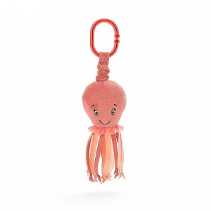 Jellycat Sea Streamer Octopus Jitter 9 CM X 6 CM, Jellycat USA | XW2410873