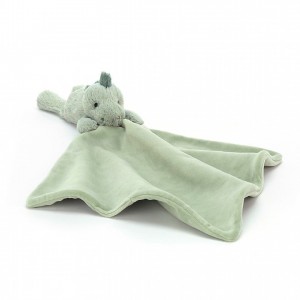 Jellycat Shooshu Dino Soother 29 CM X 29 CM, Jellycat USA | IR7249086