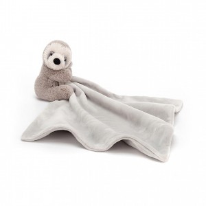 Jellycat Shooshu Sloth Soother 29 CM X 29 CM, Jellycat USA | KC1389652