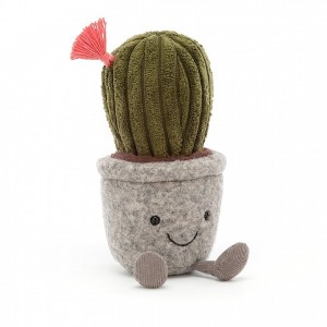 Jellycat Silly Succulent Cactus 19 CM X 6 CM, Jellycat USA | JS3618957