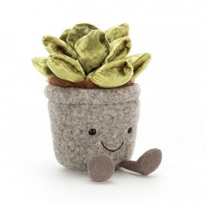 Jellycat Silly Succulent Jade 16 CM X 6 CM, Jellycat USA | EL6273841