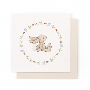 Jellycat Square Bunny Card 15 CM X 0 CM, Jellycat USA | IW5860471