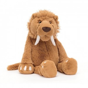 Jellycat Stellan Sabre Tooth Tiger 49 CM X 17 CM, Jellycat USA | NH1942780