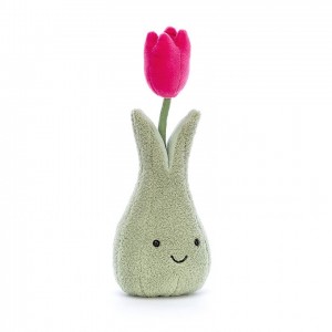 Jellycat Sweet Sproutling Fuchsia 22 CM X 8 CM, Jellycat USA | ON5302648