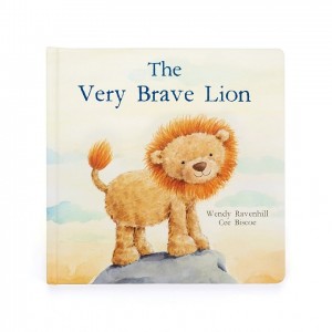 Jellycat The Very Brave Lion Book 23 CM X 23 CM, Jellycat USA | GR1673458