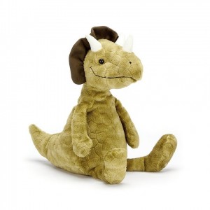 Jellycat Trevor Triceratops 32 CM X 10 CM, Jellycat USA | ZU1405768