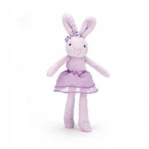 Jellycat Tutu Lulu Lilac Bunny 23 CM, Jellycat USA | FJ0528374