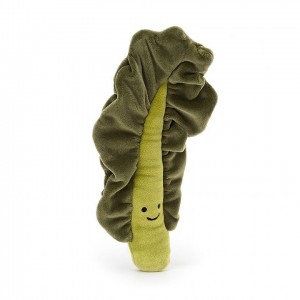 Jellycat Vivacious Vegetable Kale Leaf 21 CM X 7 CM, Jellycat USA | OD6174952