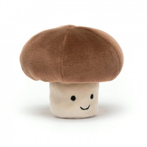 Jellycat Vivacious Vegetable Mushroom 8 CM X 8 CM, Jellycat USA | GS7148326