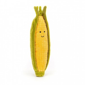 Jellycat Vivacious Vegetable Sweetcorn 20 CM X 6 CM, Jellycat USA | WI6974850