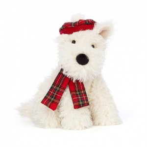 Jellycat Winter Warmer Munro Scottie Dog 21 CM X 12 CM, Jellycat USA | MP7126943