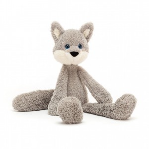 Jellycat Wyatt Wolf 38 CM X 9 CM, Jellycat USA | CG4720639