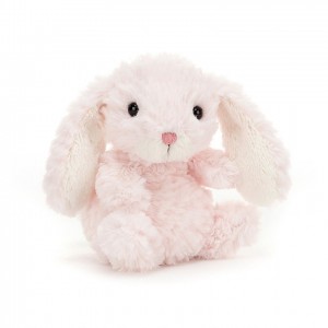 Jellycat Yummy Pastel Pink Bunny 15 CM X 9 CM, Jellycat USA | RW2386071