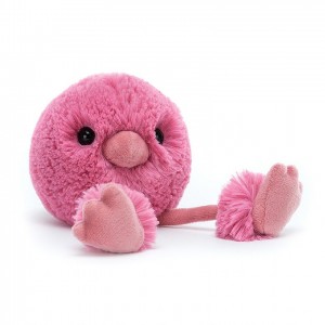 Jellycat Zingy Chick Pink 17 CM, Jellycat USA | LK0476298