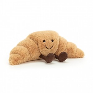 LARGE Jellycat Amuseable Croissant 19 CM X 33 CM, Jellycat USA | NS6034592