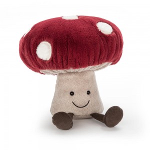 LARGE Jellycat Amuseable Mushroom 28 CM X 20 CM, Jellycat USA | LO9863245