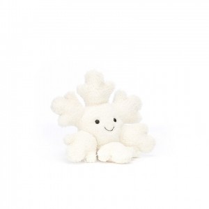 LARGE Jellycat Amuseable Snowflake 30 CM X 28 CM, Jellycat USA | WC8605123