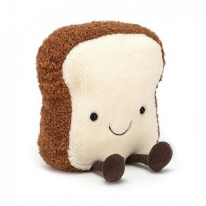 LARGE Jellycat Amuseable Toast 26 CM X 19 CM, Jellycat USA | TR1652940