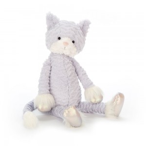 LARGE Jellycat Dainty Kitten 47 CM X 13 CM, Jellycat USA | LZ0629847