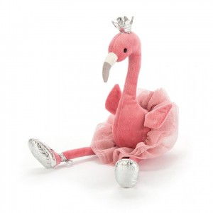 LARGE Jellycat Fancy Flamingo 56 CM X 17 CM, Jellycat USA | LB9015643