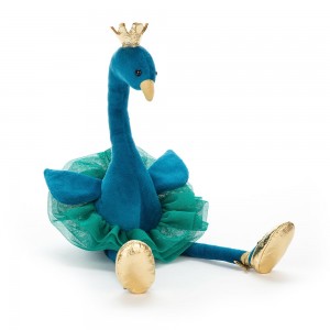 LARGE Jellycat Fancy Peacock 56 CM X 10 CM, Jellycat USA | EY6951702