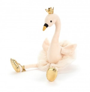 LARGE Jellycat Fancy Swan 56 CM, Jellycat USA | IA5130429