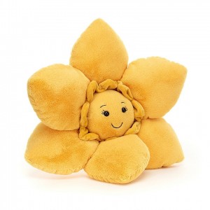 LARGE Jellycat Fleury Daffodil 35 CM X 35 CM, Jellycat USA | GF6893507