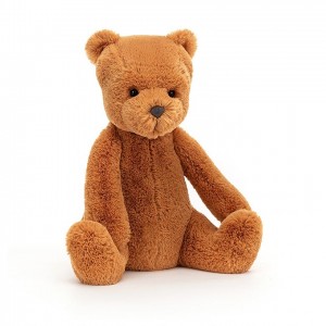 LARGE Jellycat Ginger Bear 27 CM X 22 CM, Jellycat USA | AY7156342