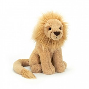 LARGE Jellycat Leonardo Lion 36 CM X 10 CM, Jellycat USA | KC1065384