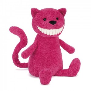 LARGE Jellycat Toothy Cat 36 CM, Jellycat USA | WF5430267