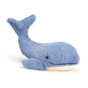 LARGE Jellycat Wilbur Whale 20 CM X 46 CM, Jellycat USA | GR8297534