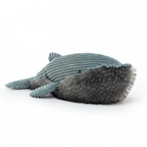 LARGE Jellycat Wiley Whale 17 CM X 50 CM, Jellycat USA | AU7830612