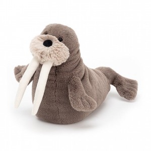 LITTLE Jellycat Willie Walrus 19 CM X 23 CM, Jellycat USA | RN6971035