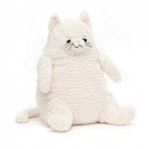 MEDIUM Jellycat Amore Cat Cream 26 CM X 18 CM, Jellycat USA | RE2764593