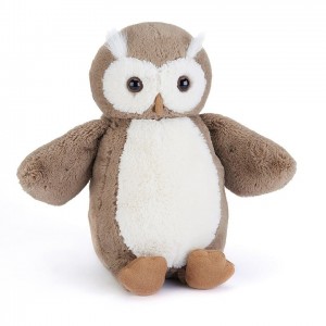 MEDIUM Jellycat Bashful Barn Owl 31 CM X 13 CM, Jellycat USA | MZ6821357