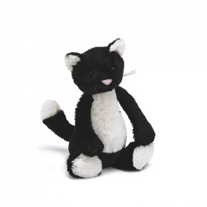 MEDIUM Jellycat Bashful Black Cat 31 CM, Jellycat USA | VB3946807