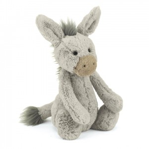 MEDIUM Jellycat Bashful Donkey 31 CM, Jellycat USA | XW8015792