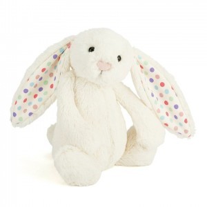 MEDIUM Jellycat Bashful Dot Bunny 31 CM, Jellycat USA | WJ0639518