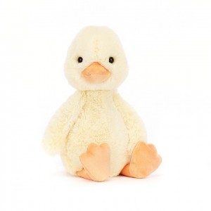 MEDIUM Jellycat Bashful Duckling 31 CM X 12 CM, Jellycat USA | KU3680794