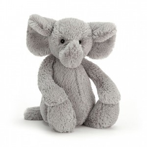 MEDIUM Jellycat Bashful Elephant 31 CM X 12 CM, Jellycat USA | EO9217438